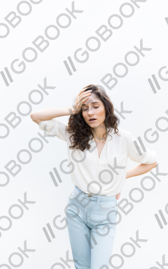 Tired Woman's Pose