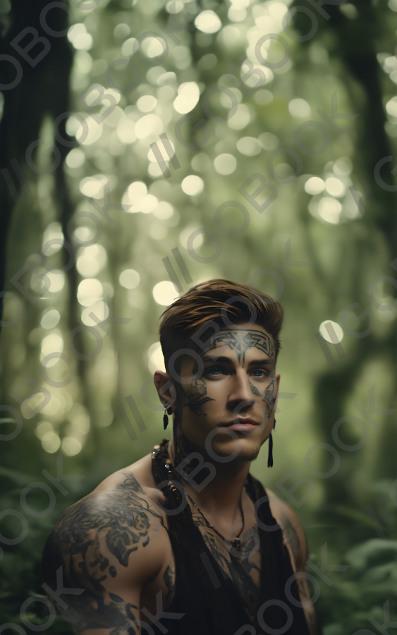 Forest Tattooed Warrior