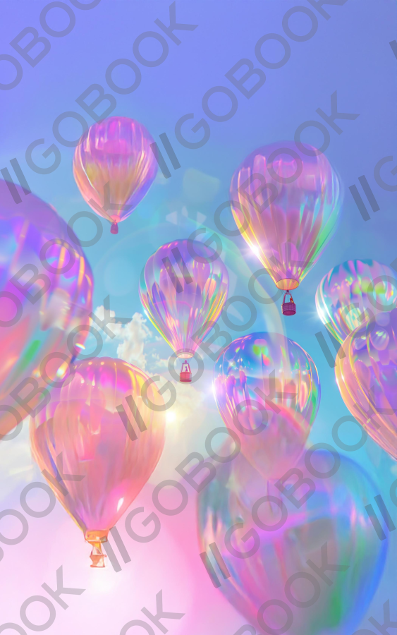 Dream of an Iridescent Hot-Air Balloon