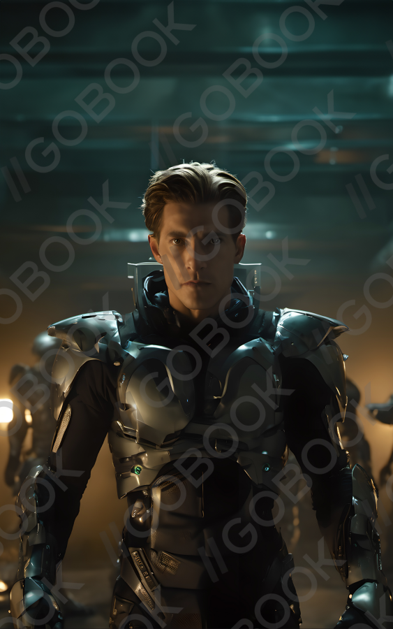 Futuristic Armored Warrior