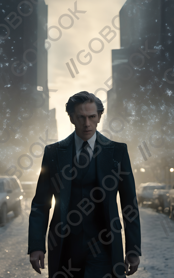 A Film Noir–Style Winter Stroll