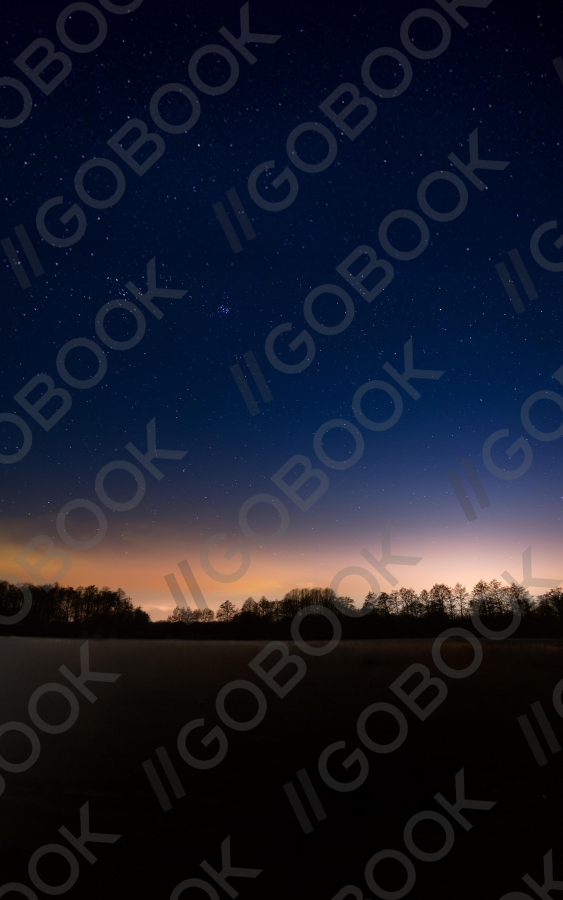 Twilight Starry Horizon