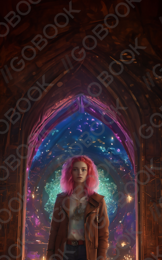 Neon Portal Guardian
