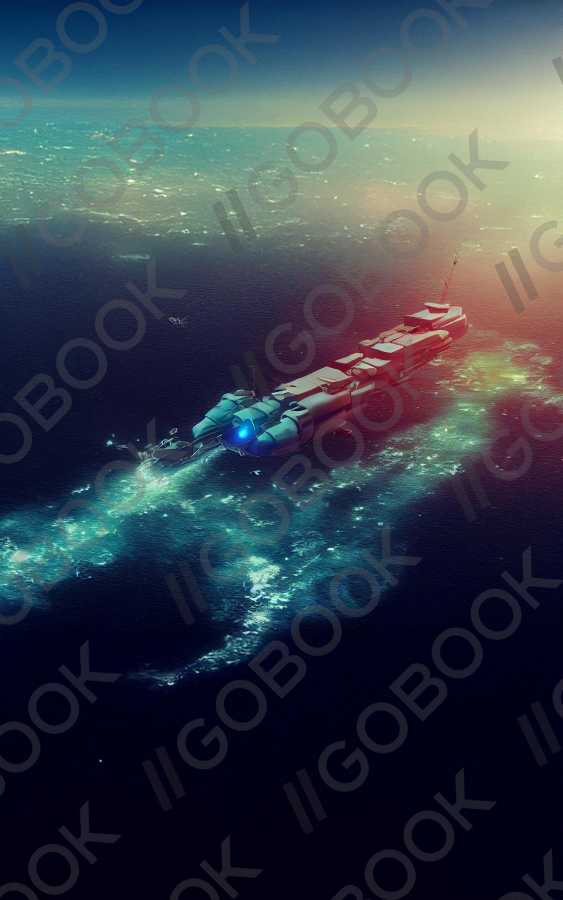 Futuristic Ocean Vessel