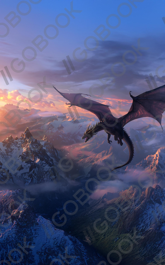 Twilight Dragon in Flight