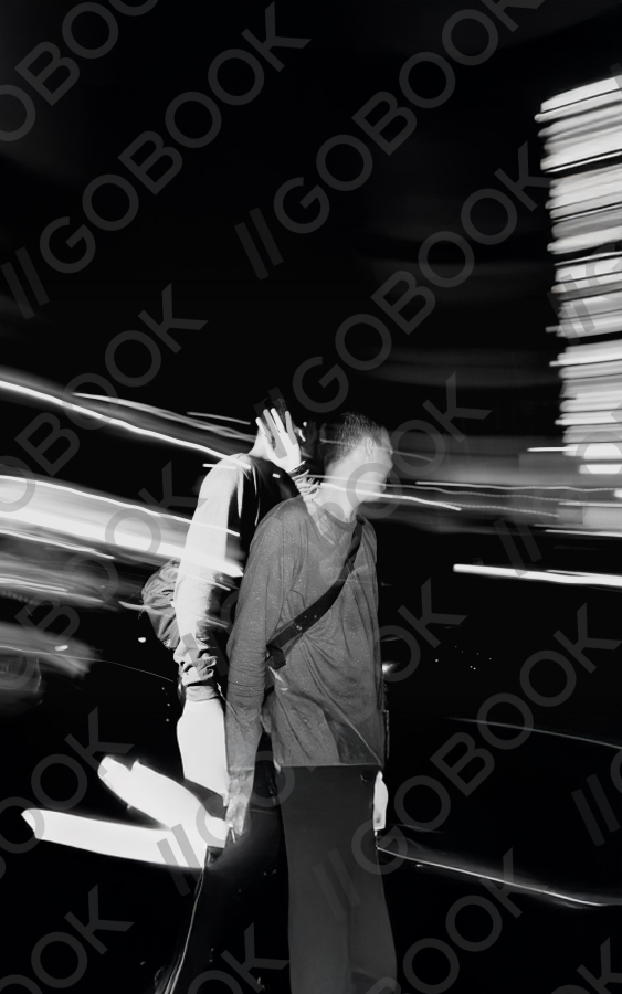 Blurred Night Walk