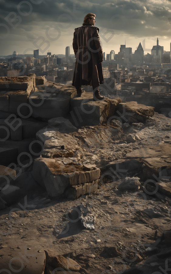 The Watcher Over a Ruined City
