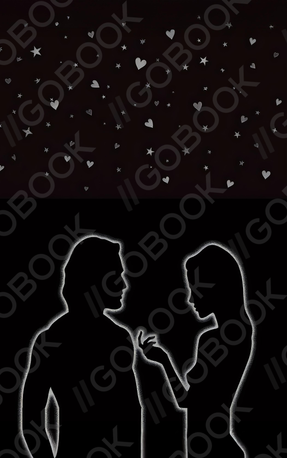 Starry Heart Silhouette