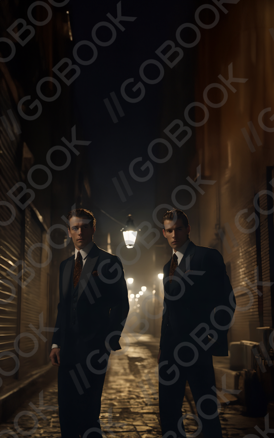 Twin Shadows in Black