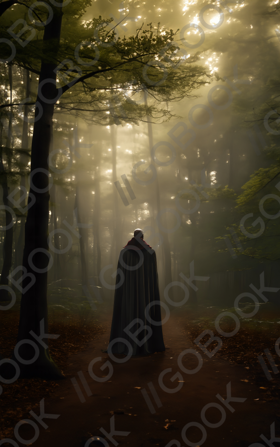 Lone Cloaked Traveler