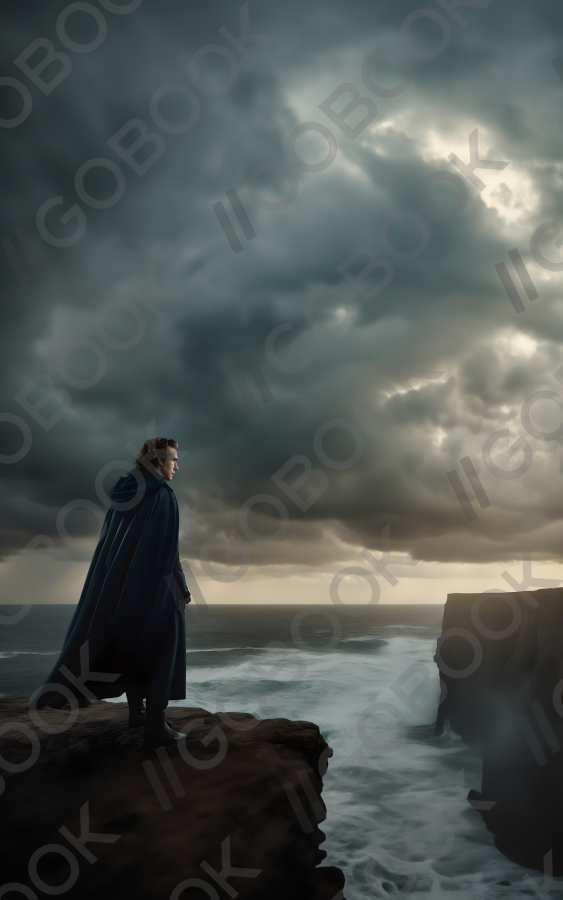Stormy Cliff Watcher