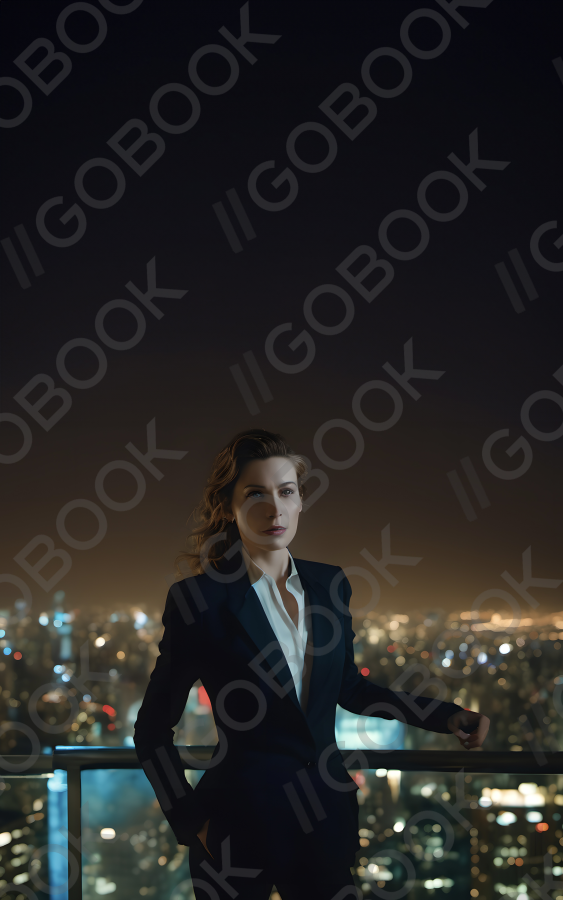 Urban Nighttime Elegance