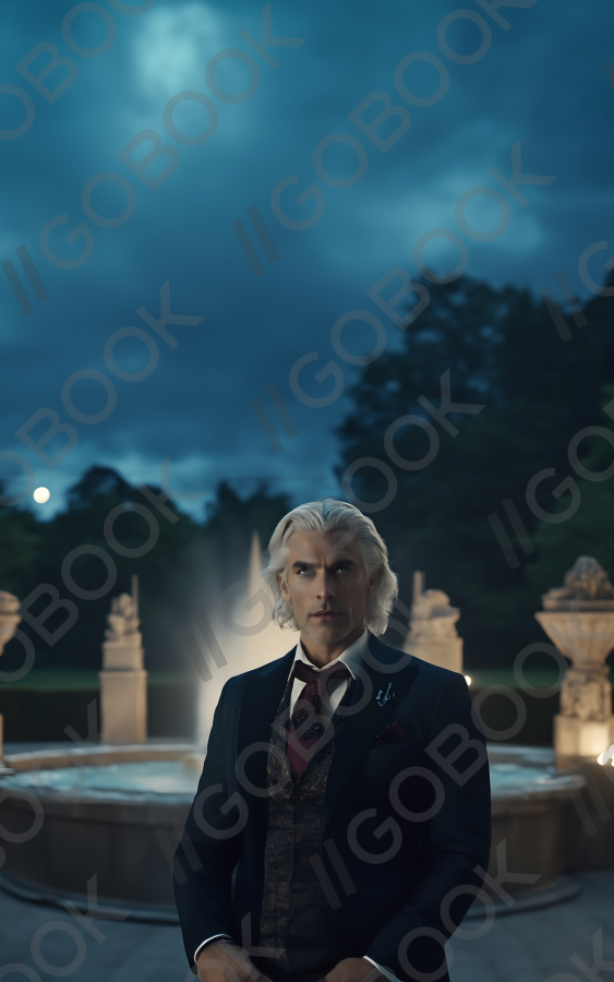 The Mysterious Man at Night