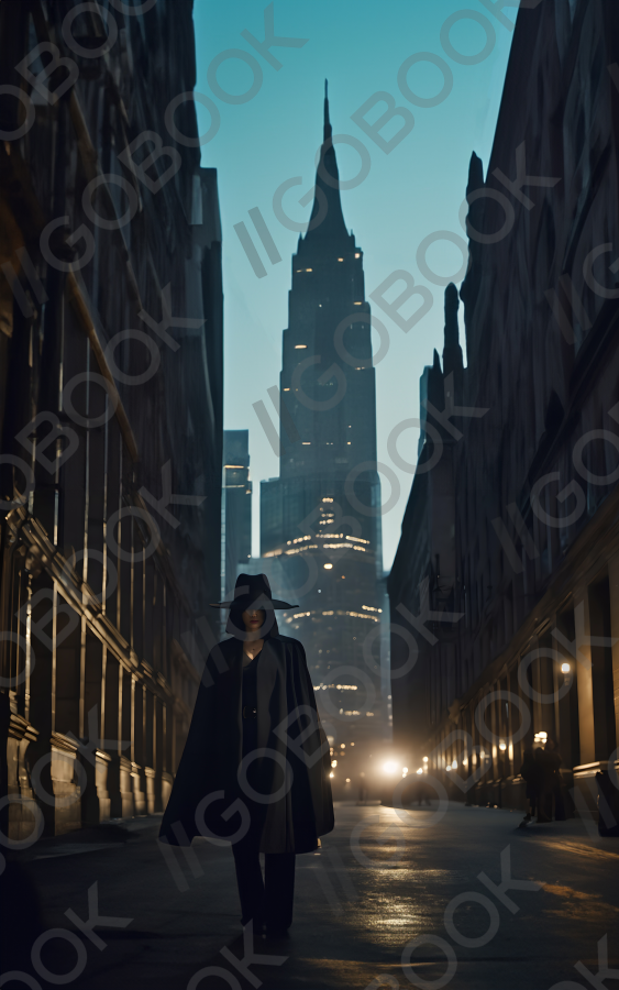 Mysterious Night Walker